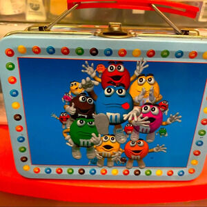 Vintage M&M Brand Collectible Miniature Lunch box